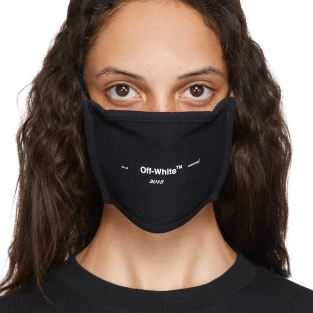 OFF-WHITE Logo Mask